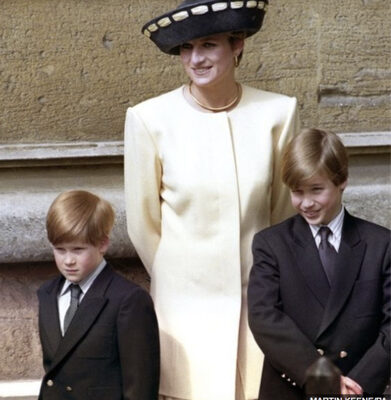 Princesa Diana y sus hijos