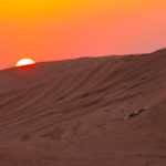 Atardecer en el desierto, Medio Oriente. ©Pixabay