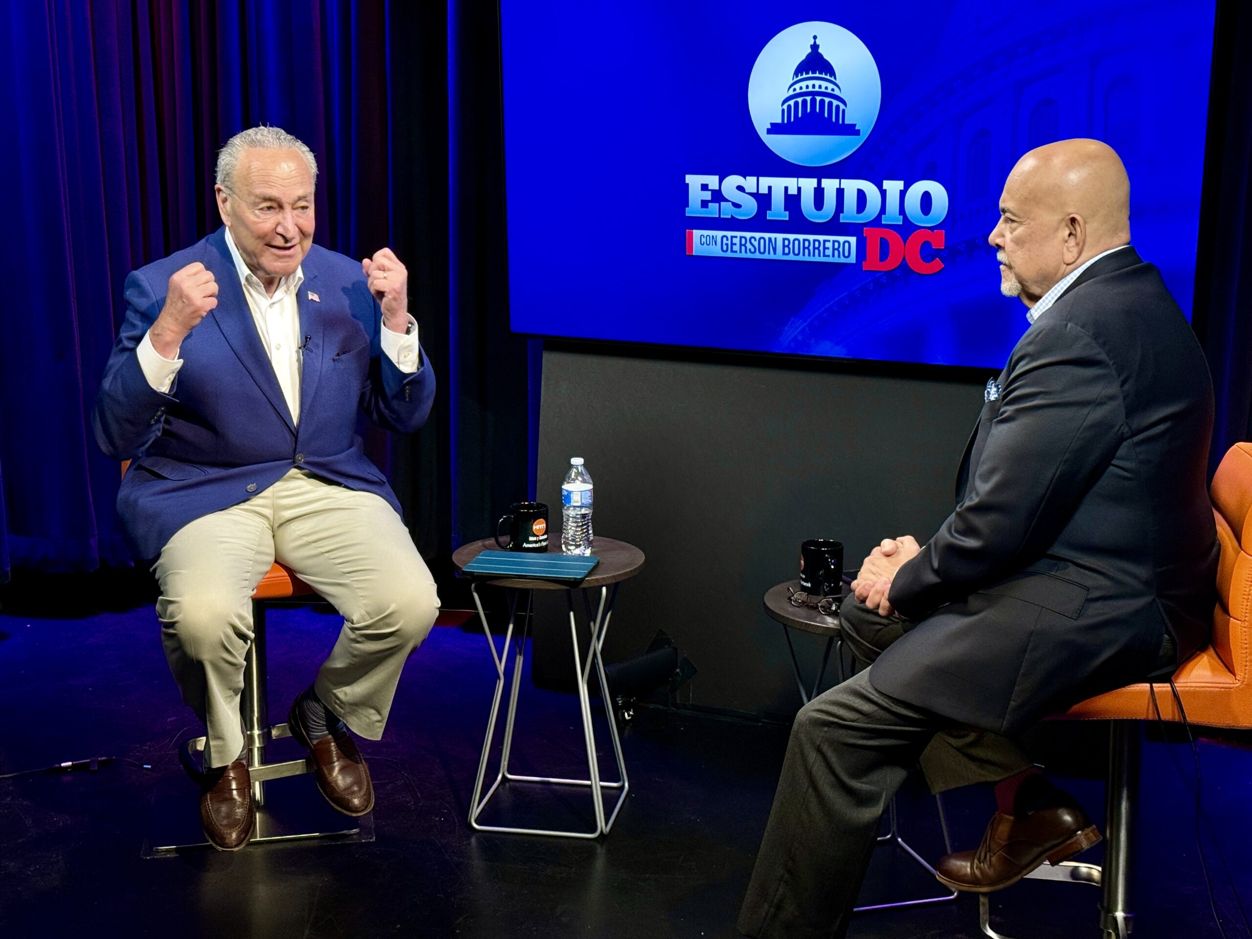 Estudio DC conversa con el senador Charles E. Schumer